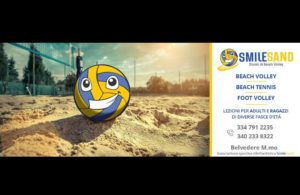 Pallavolo: al via, a Belvedere, lo Smile Sand!
